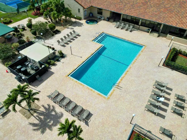 Clubhouse Pool Bird Eye View 1