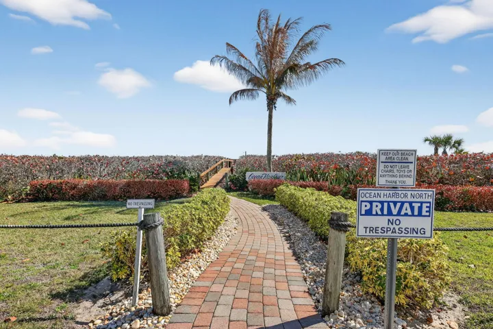 PRIVATE DEEDED BEACH