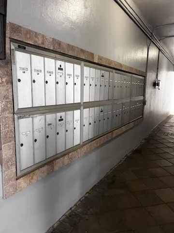 MAIL BOX IN BUILDING