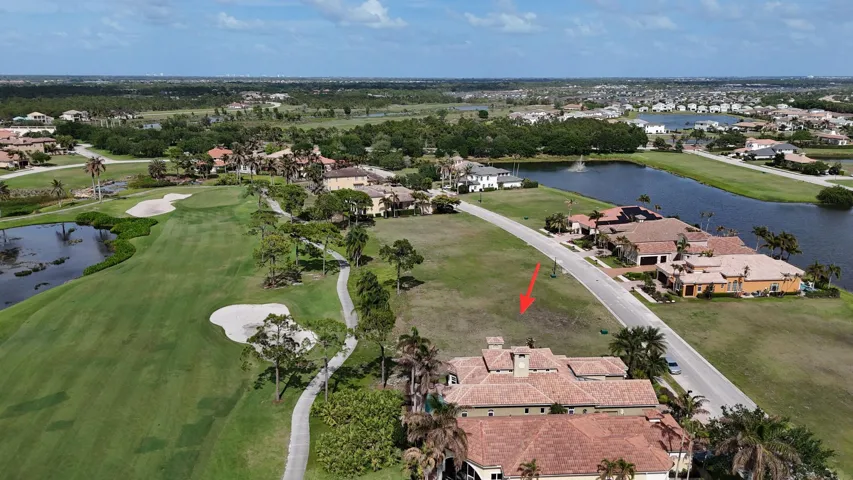 Lot Location -5th Hole of Palmer course with Lake View