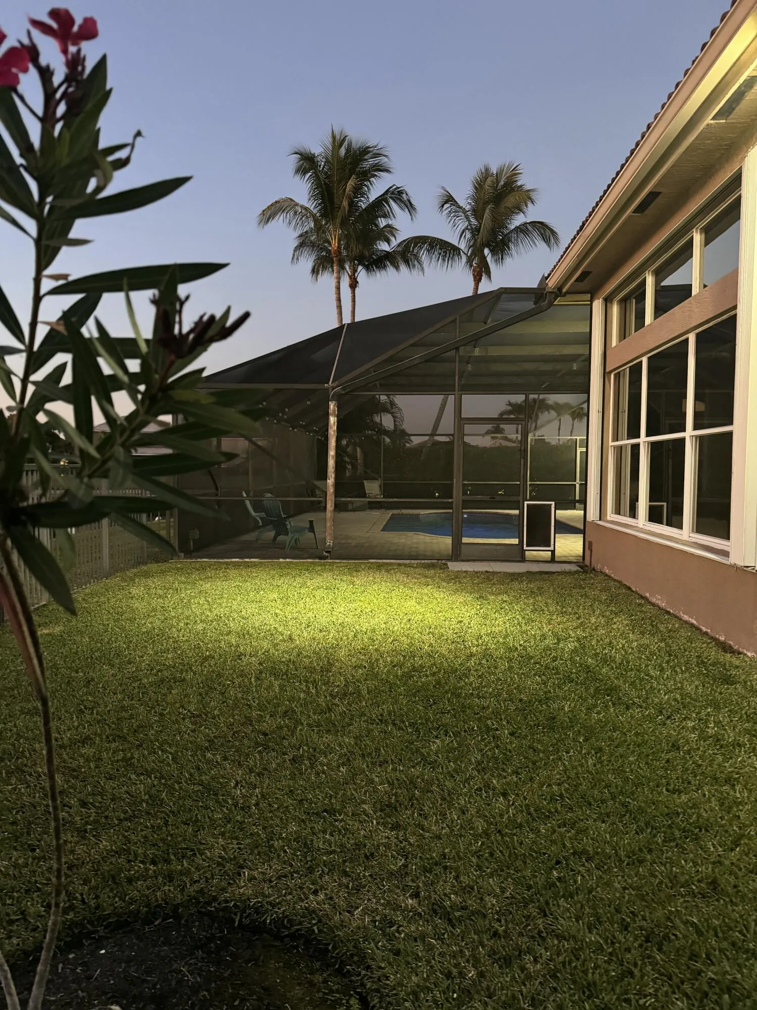 Fenced Backyard