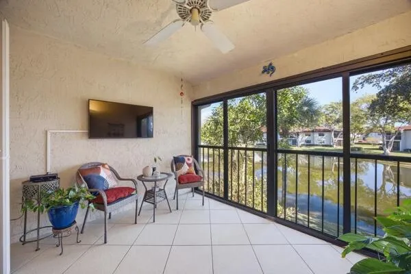 Patio/Lake view