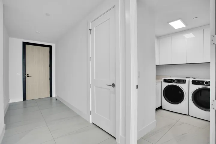 Entrance and Laundry Room