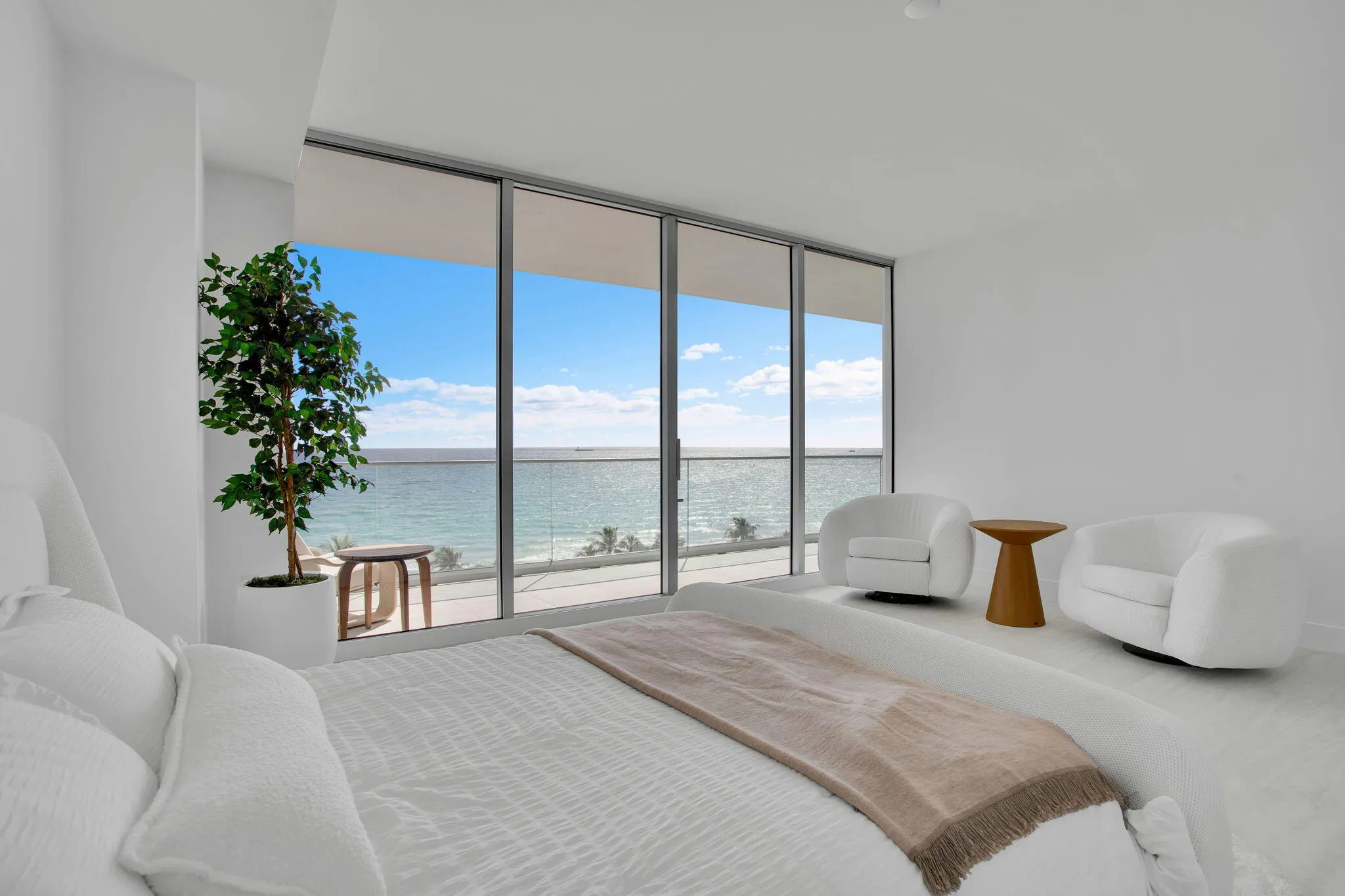 Owner's Suite with Ocean View-Staged