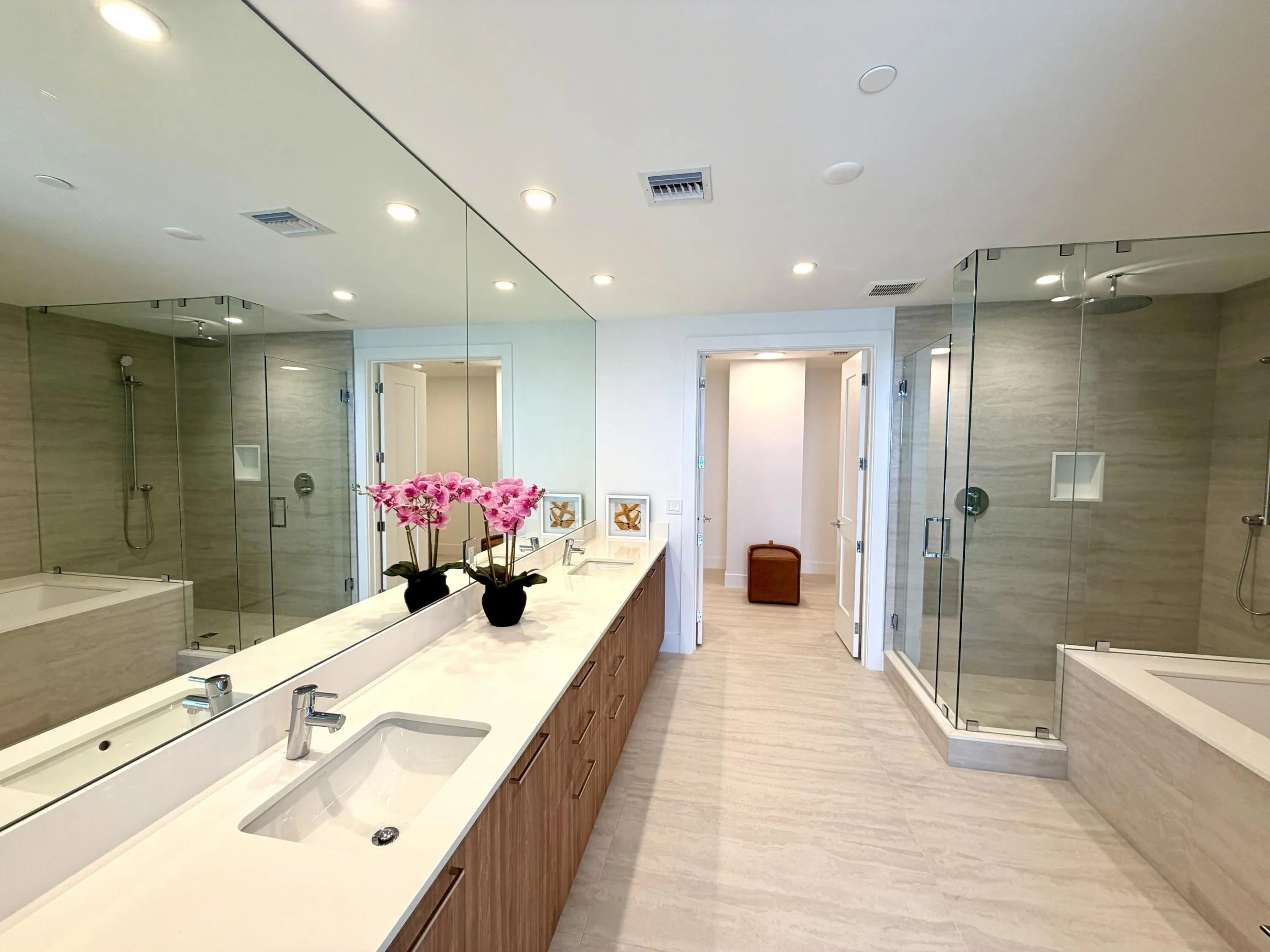 Owner’s Suite Bath with Dual Vanity
