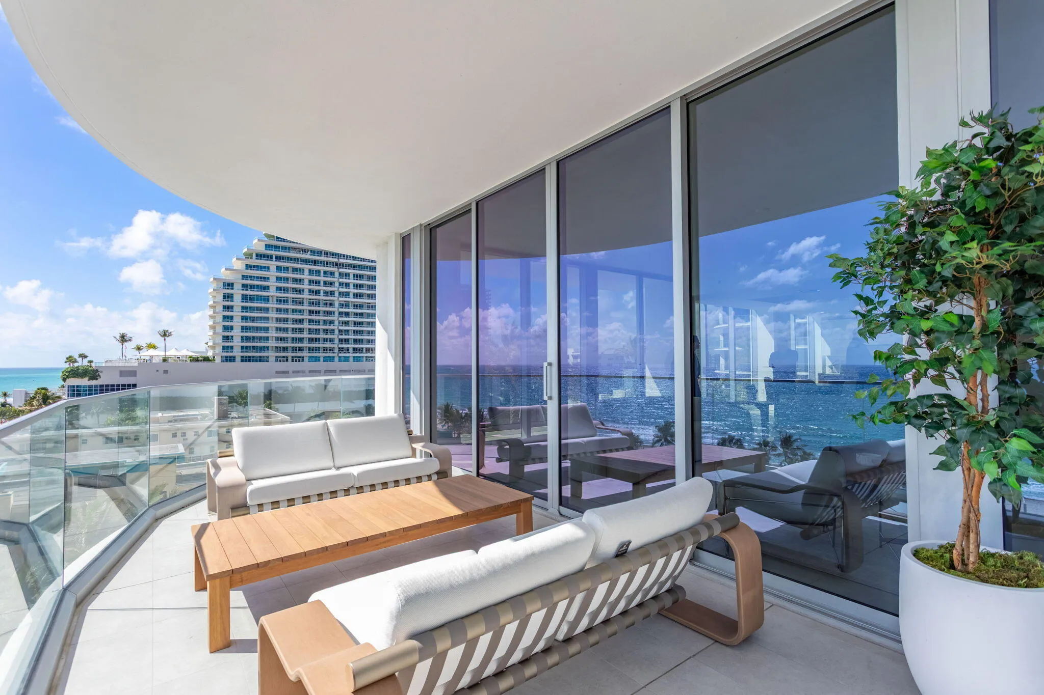 Balcony with Southeast Views