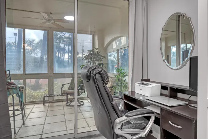 Plenty of room for larger furnishings while maintaining a bright, airy feel throughout the space.
