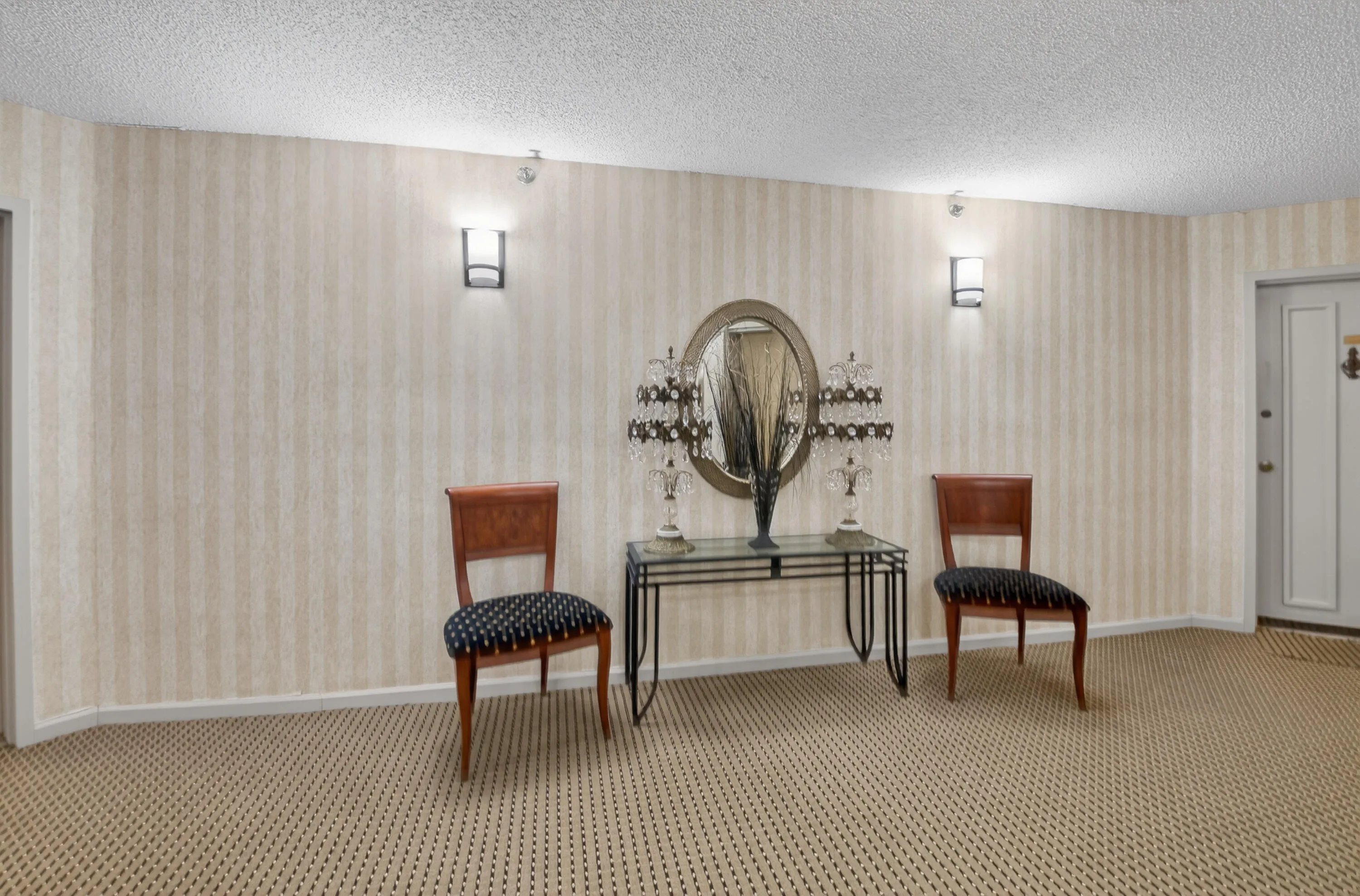 7th Floor sitting area outside elevators