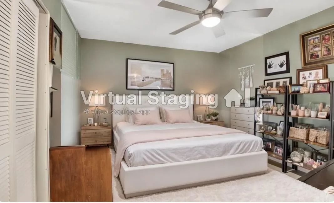 Staged Bedroom #2 decor options 3