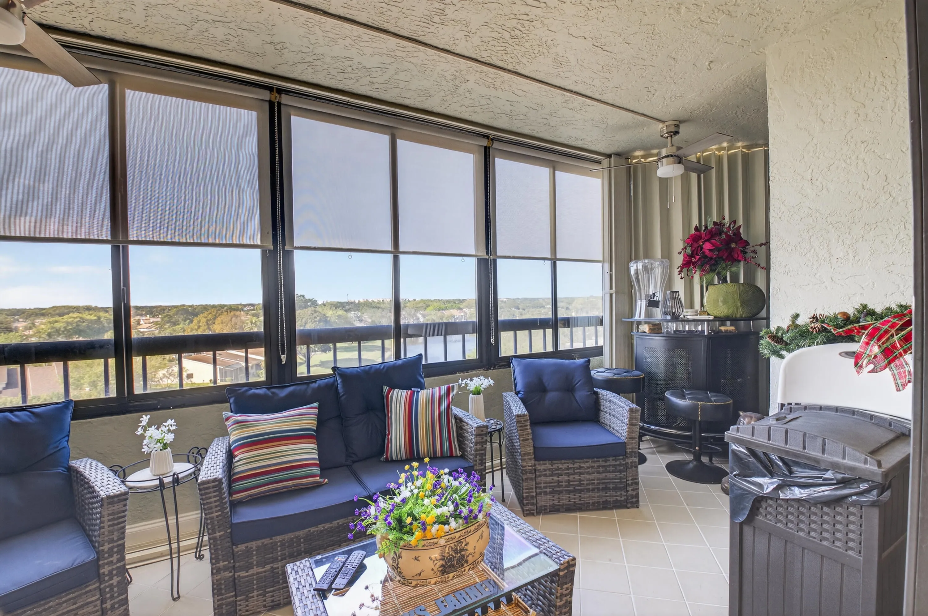 Wrap Around Balcony w/Water view