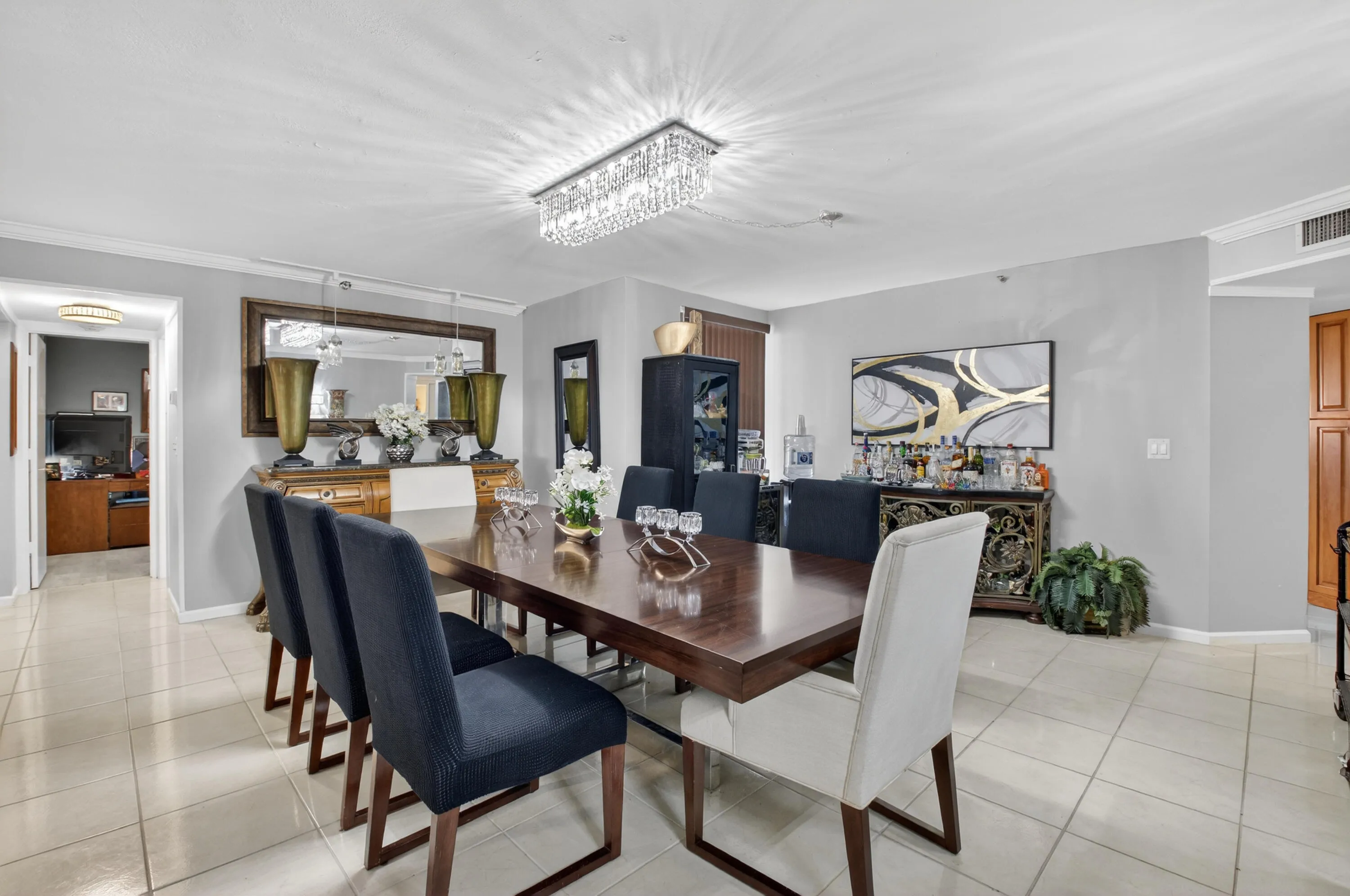 Dining Room just off living room