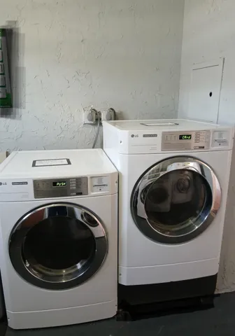 Common laundry room dryers