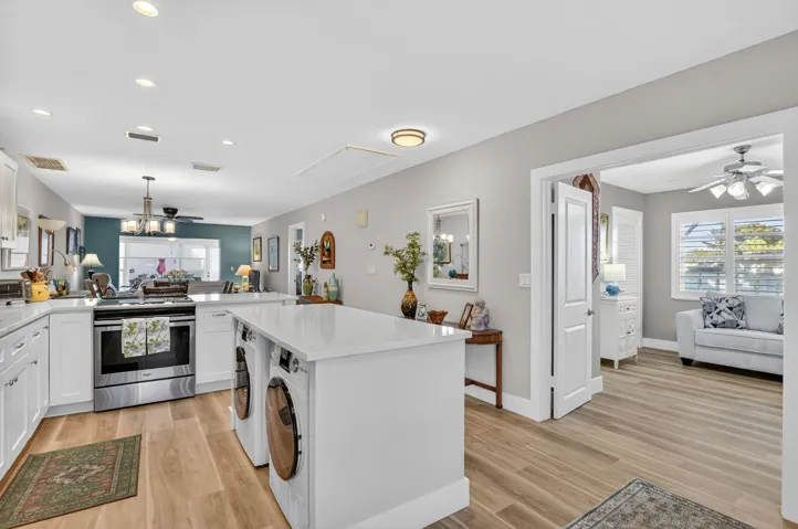 Open Kitchen and Guest Room
