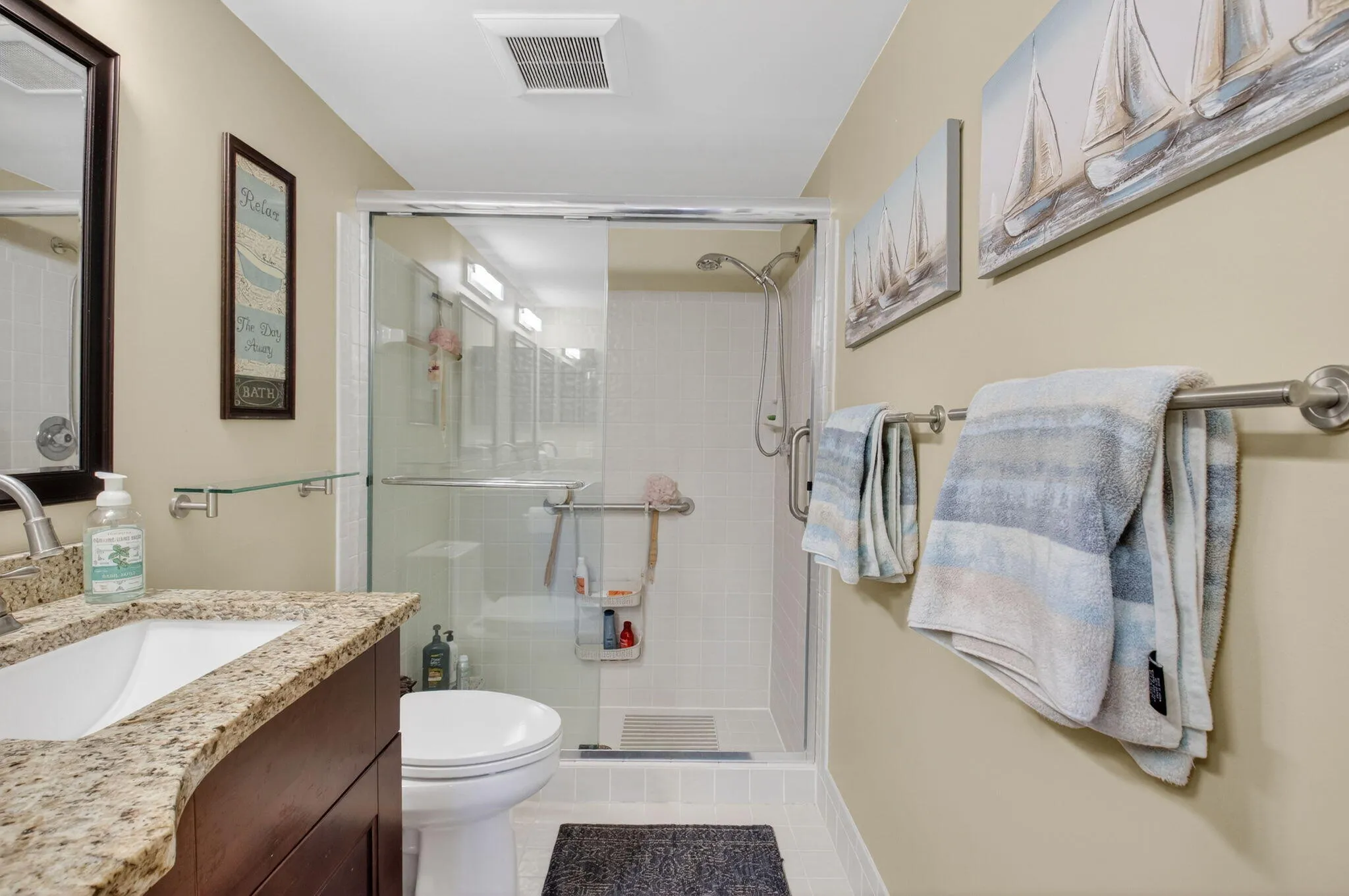 Ensuite Bath with Double Vanities