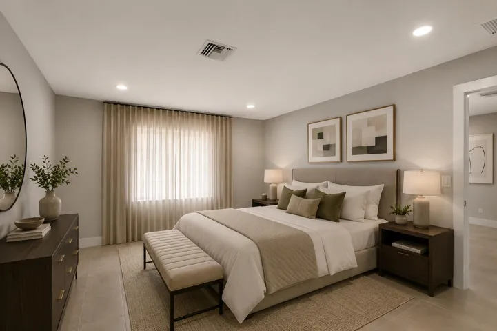 Master Bedroom 13602 Via Flora C, Delray