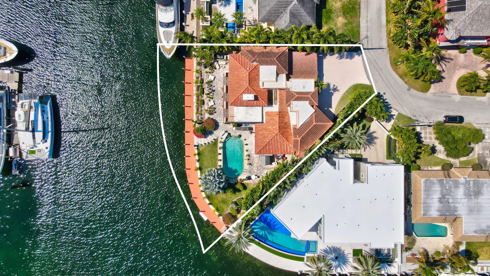 Aerial of Lot