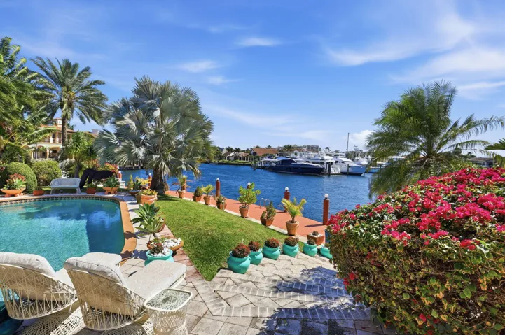 Pool and Waterfront