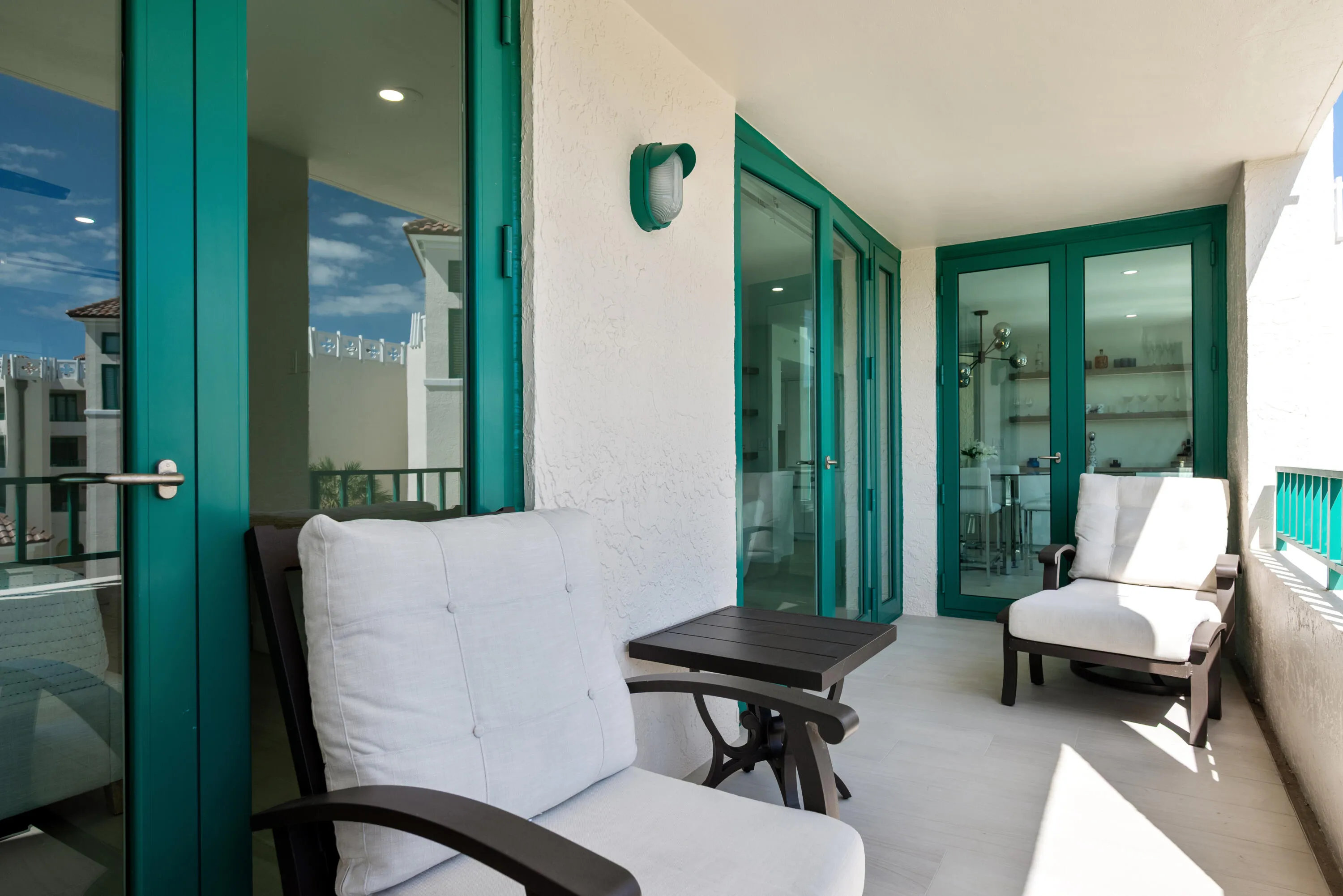 Balcony Off of Guest Besroom
