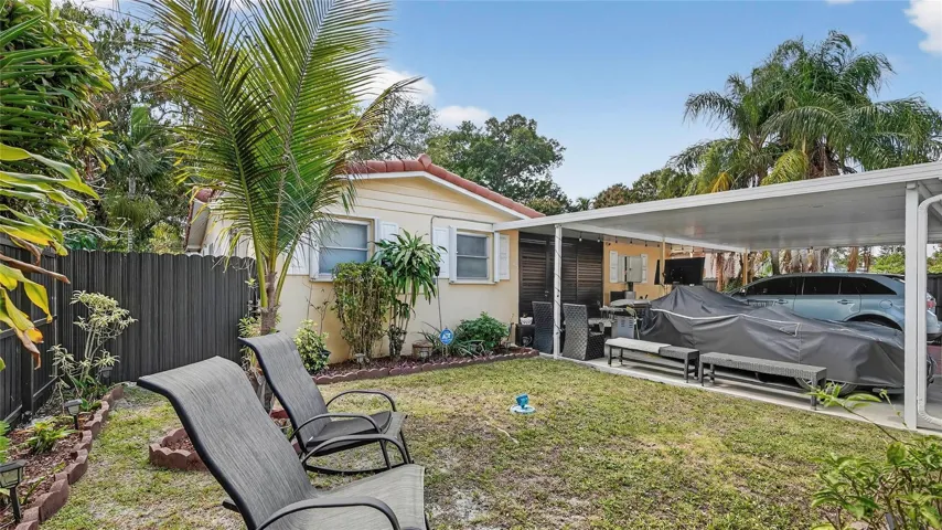 Front side yard