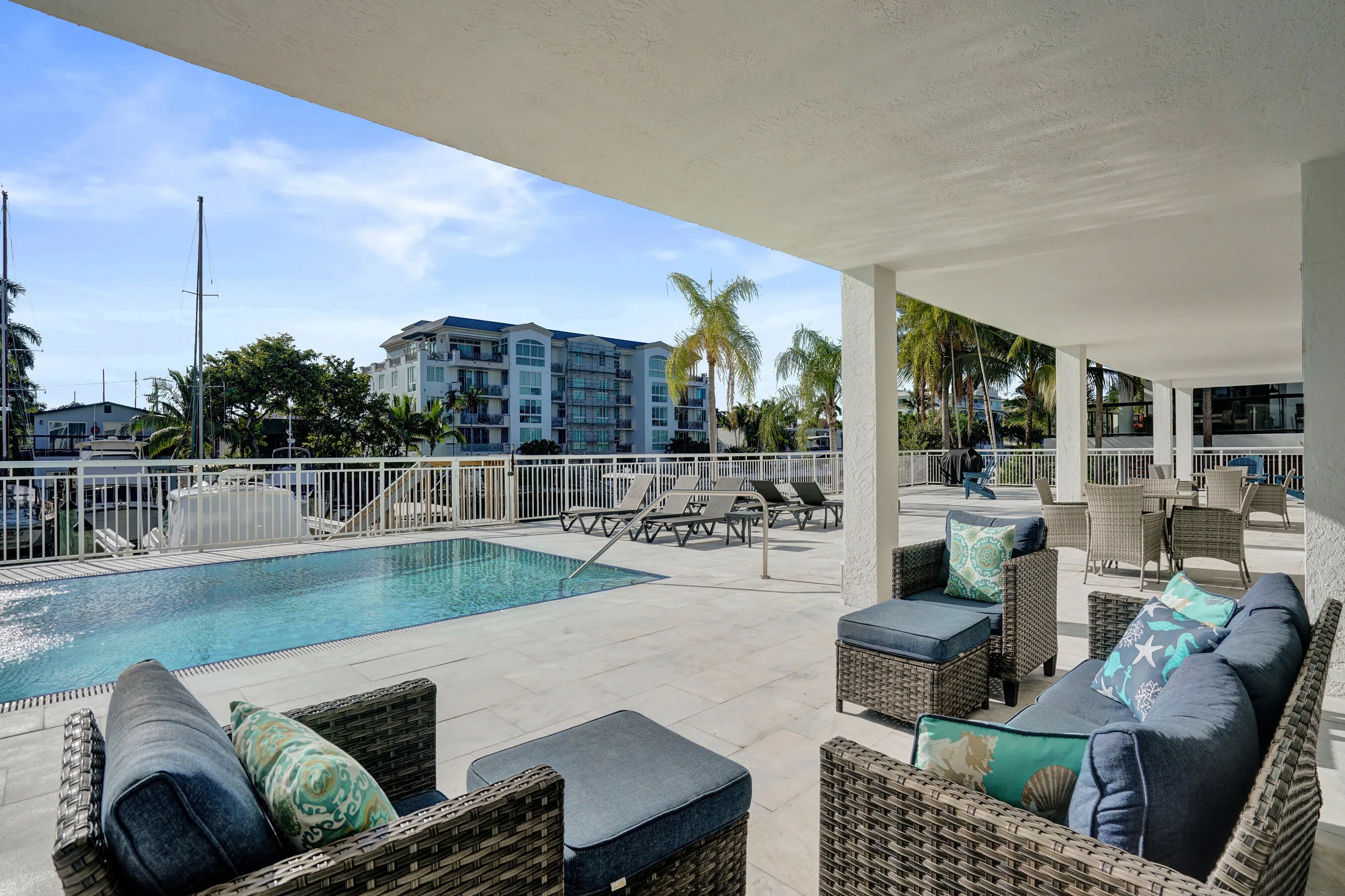 2nd floor pool deck