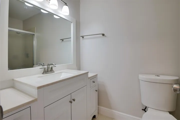 Newer Vanity and New toilet