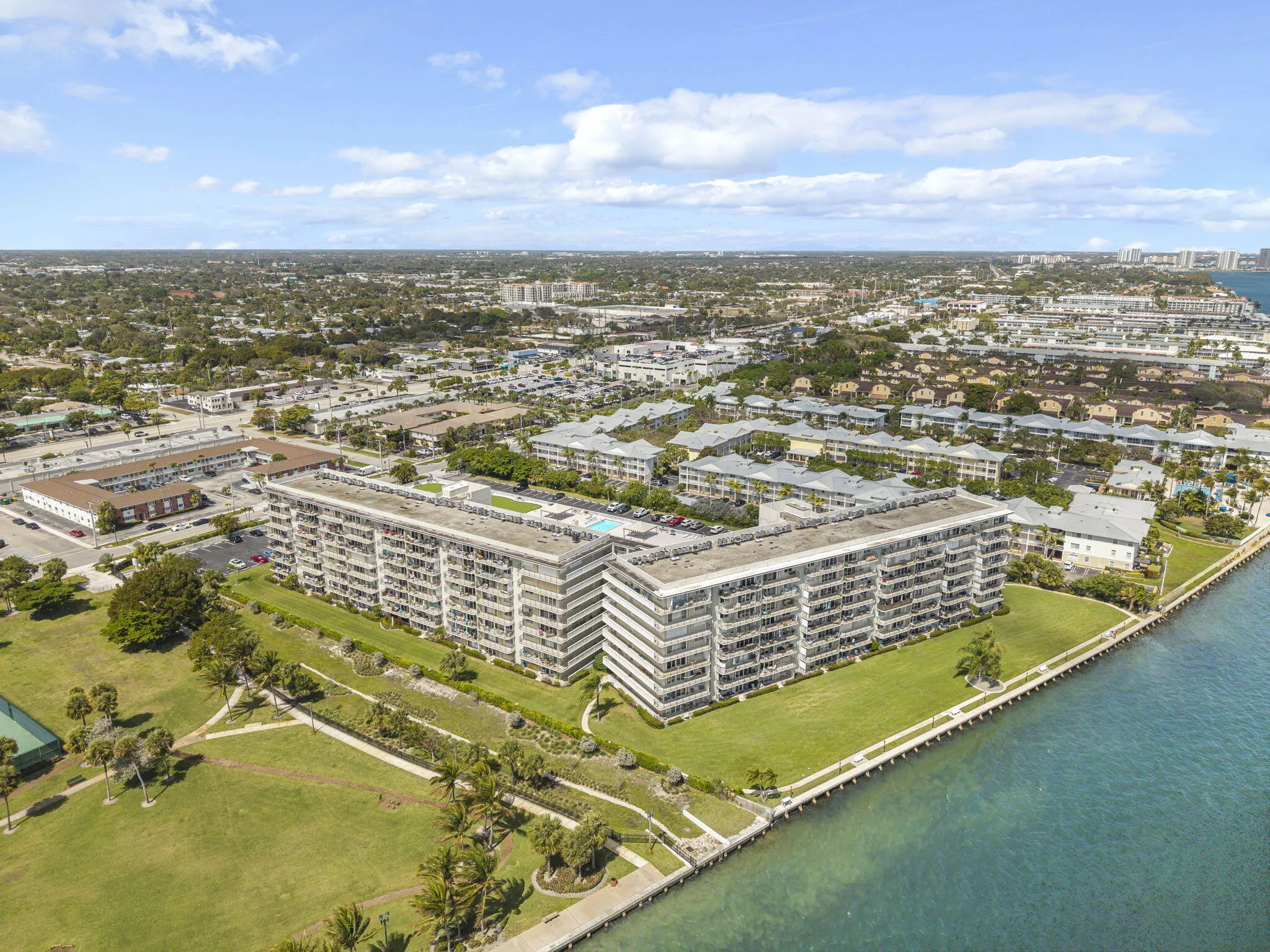 Lake Harbour Towers East; Unit on Intracoastal Side facing East