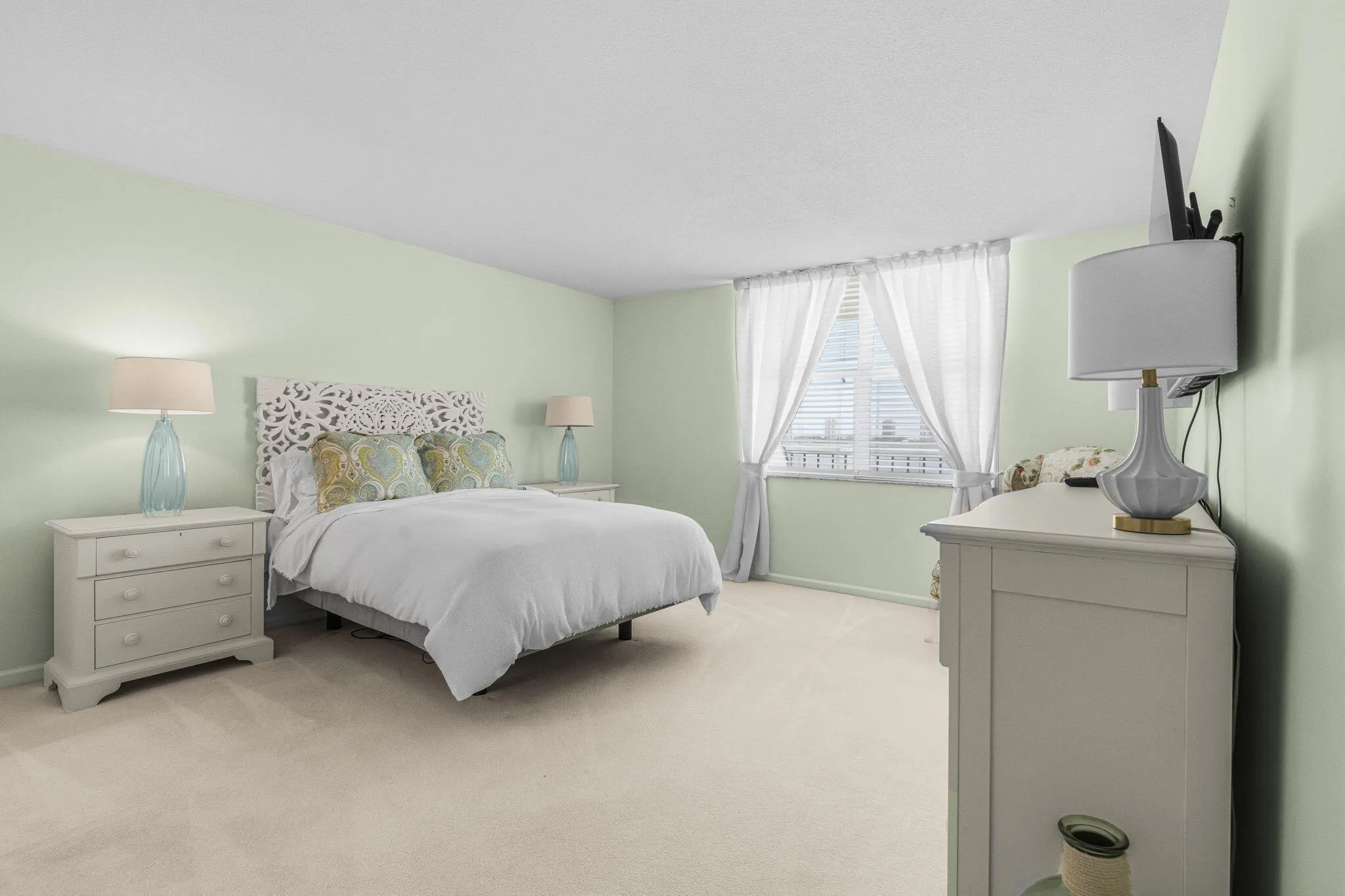 Master Bedroom with view of Intracoastal