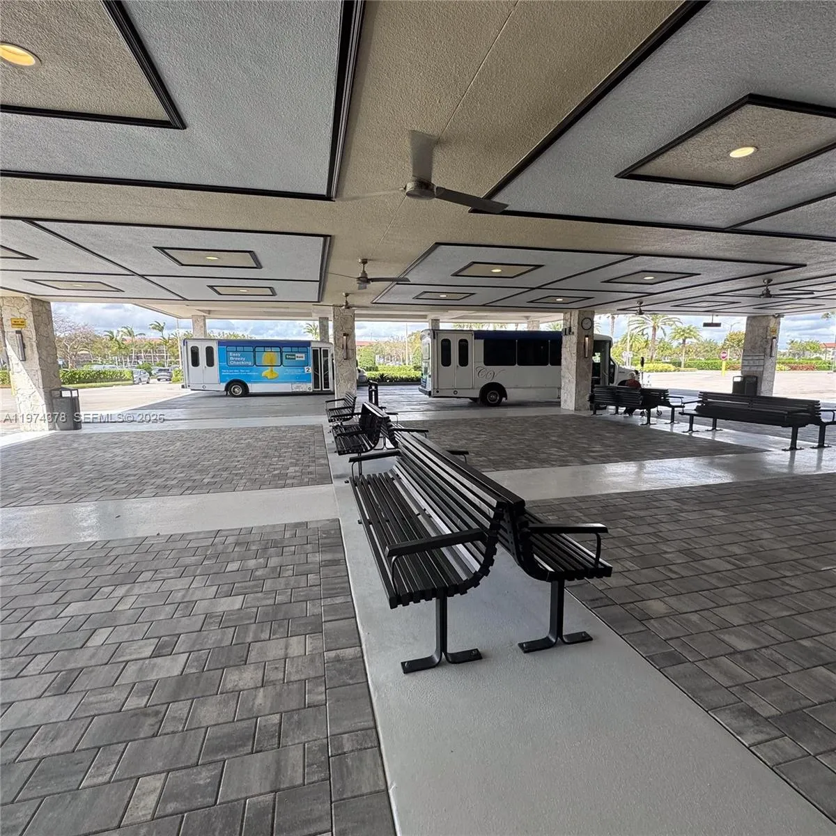 Canopied Bus Stop