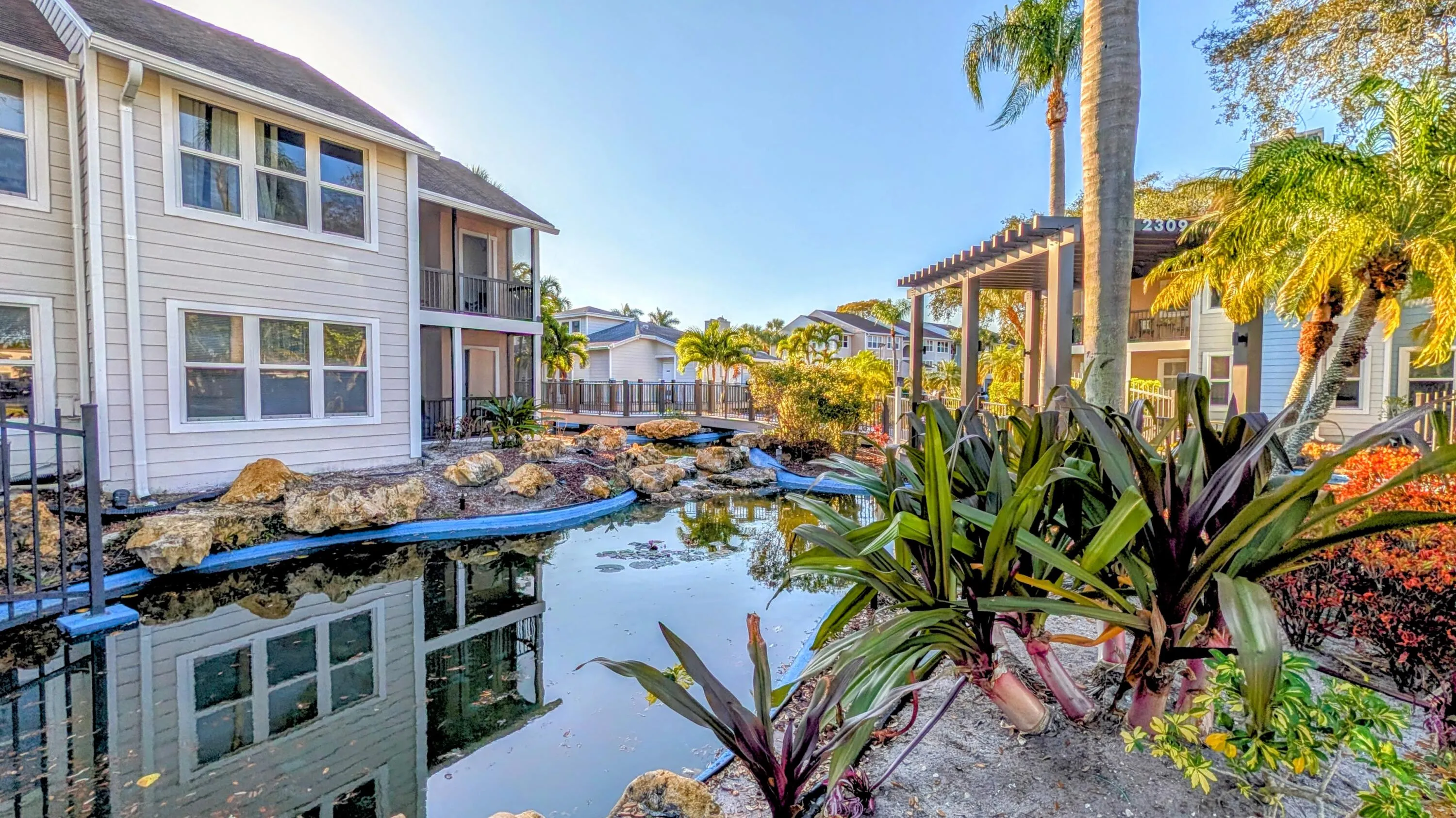 Lagoon to CLubhouse