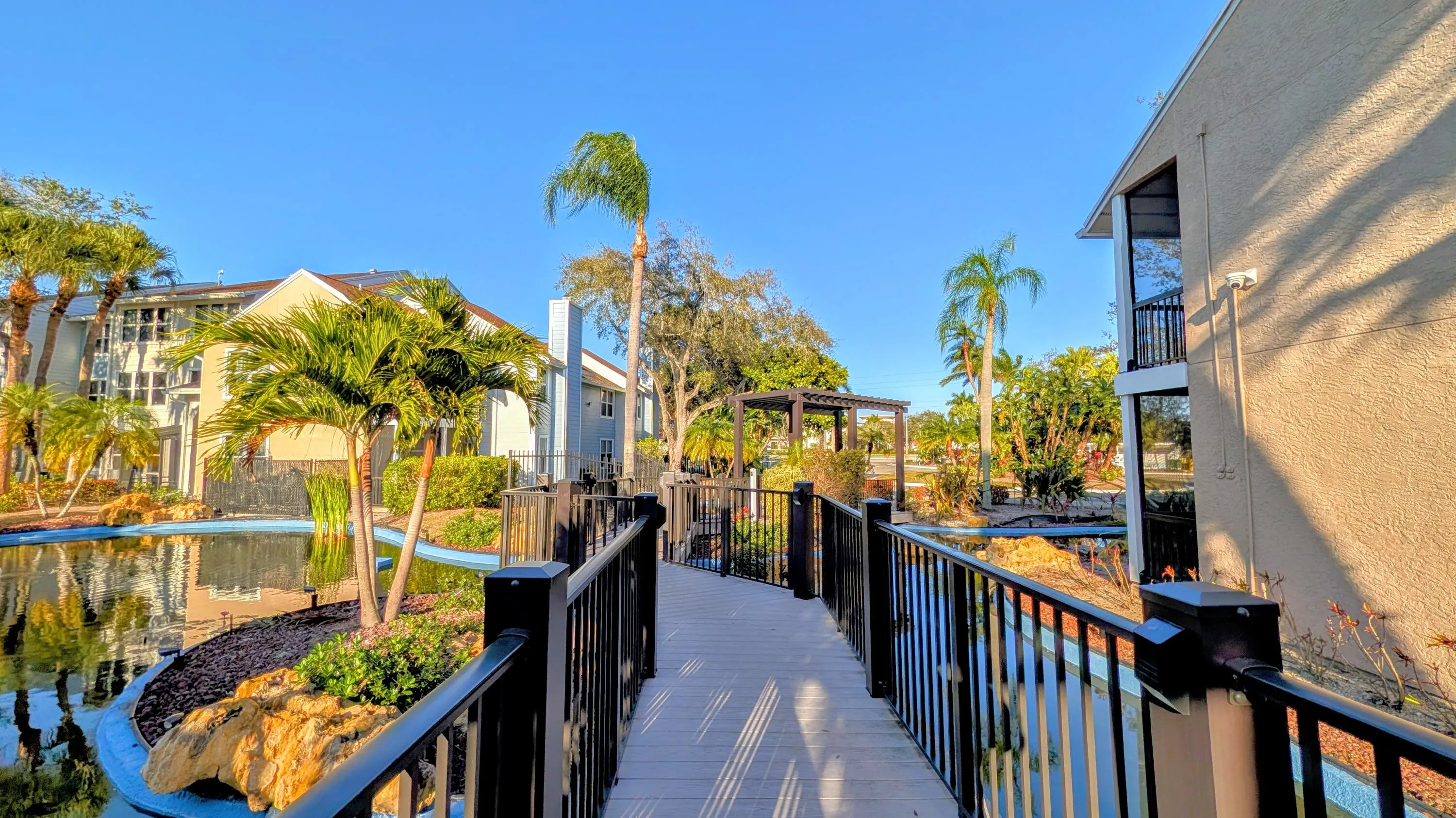 Deck Entrance to Clubhouse