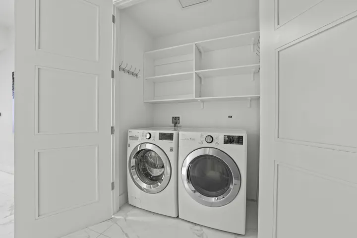 Laundry area