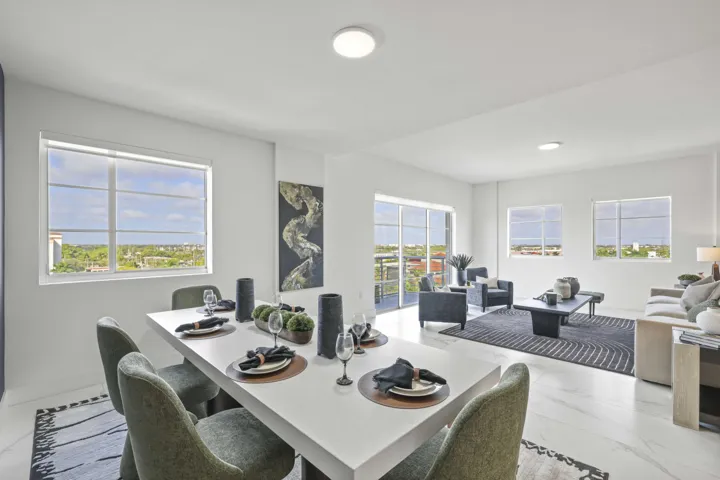 Dining room & Living room