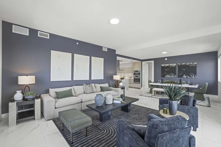 Living room & Dining room