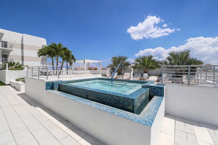 Rooftop spa