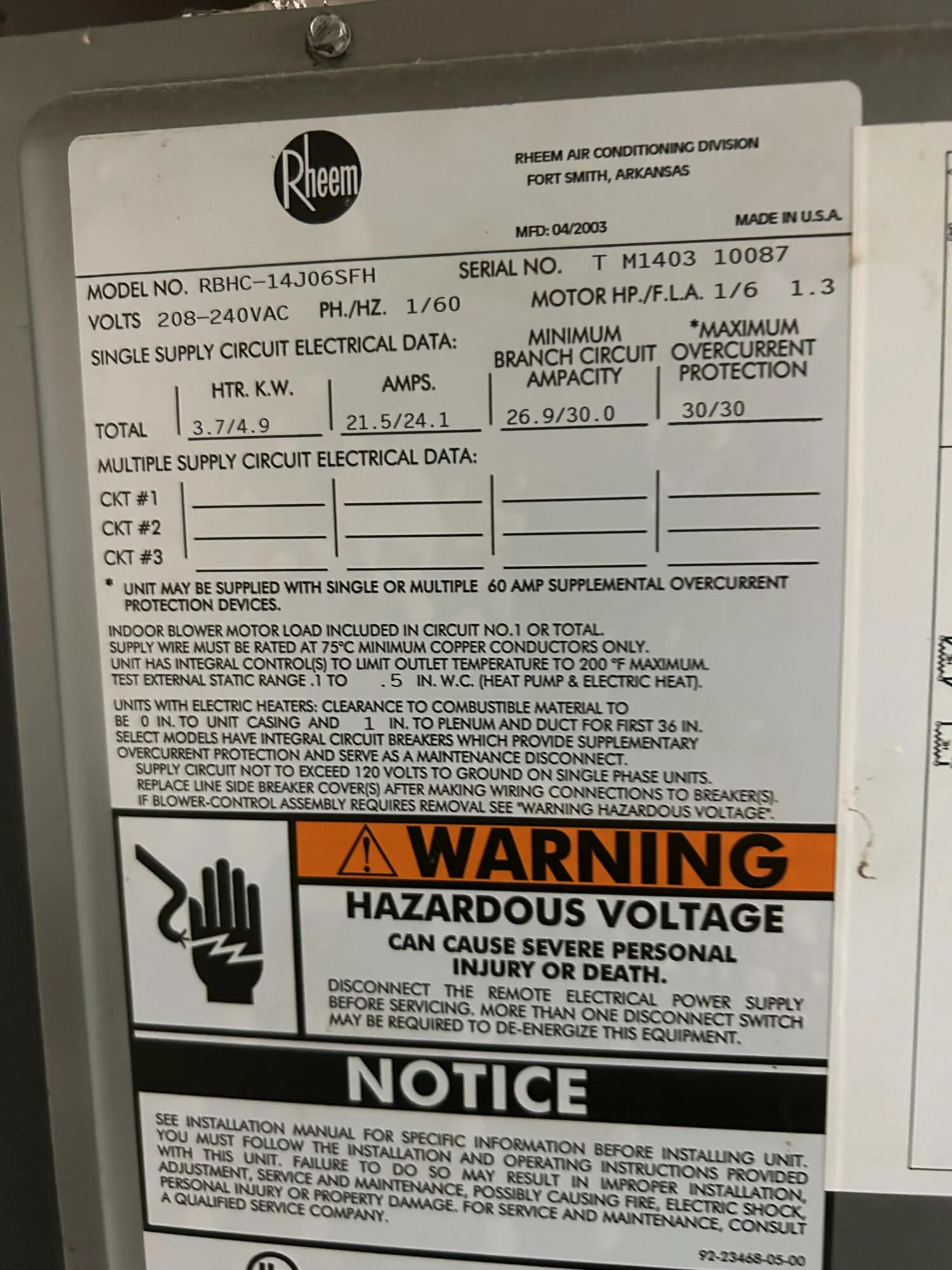 Newer A/C