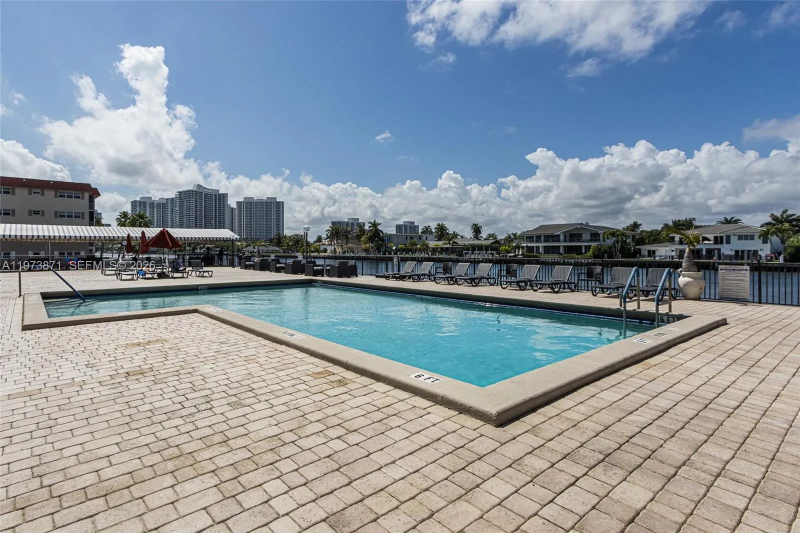 Heated Salt Water Pool