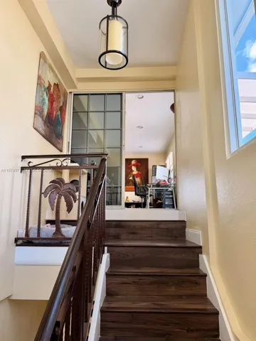 Beautiful Wood Stairs to second floor