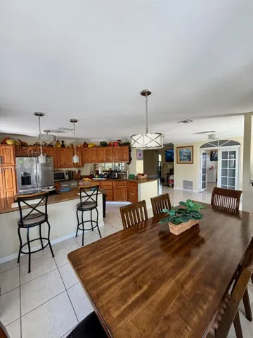 Dinning room on 1st floor & kitchen