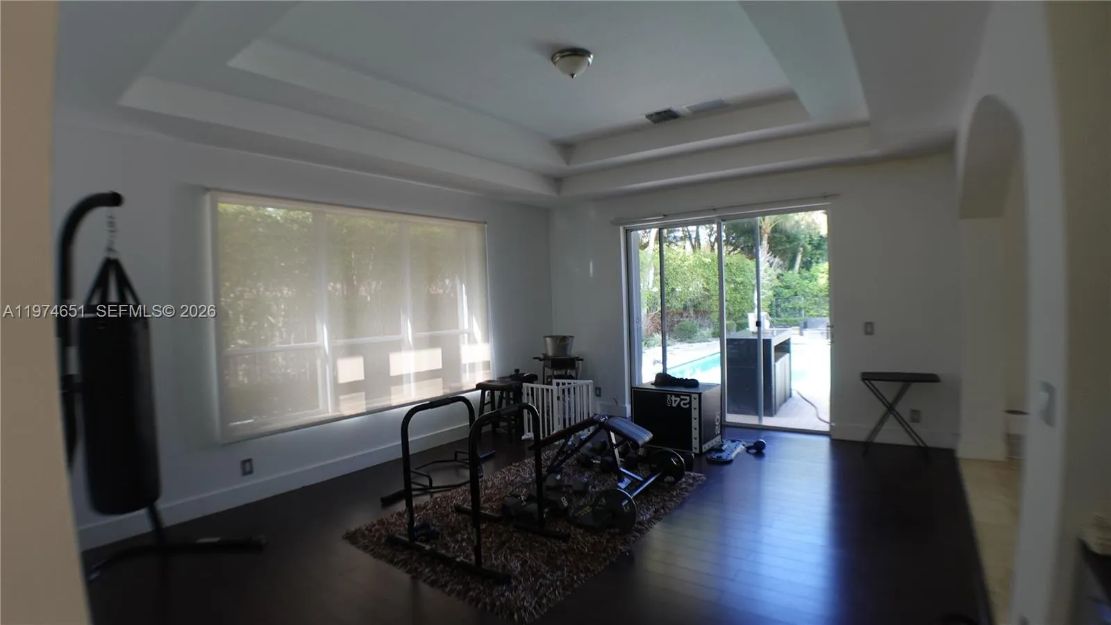 Entertainment room, right next to exercise room