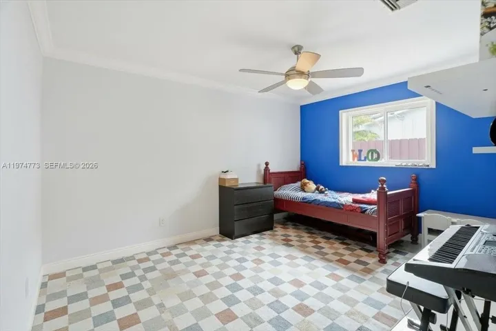 with furniture