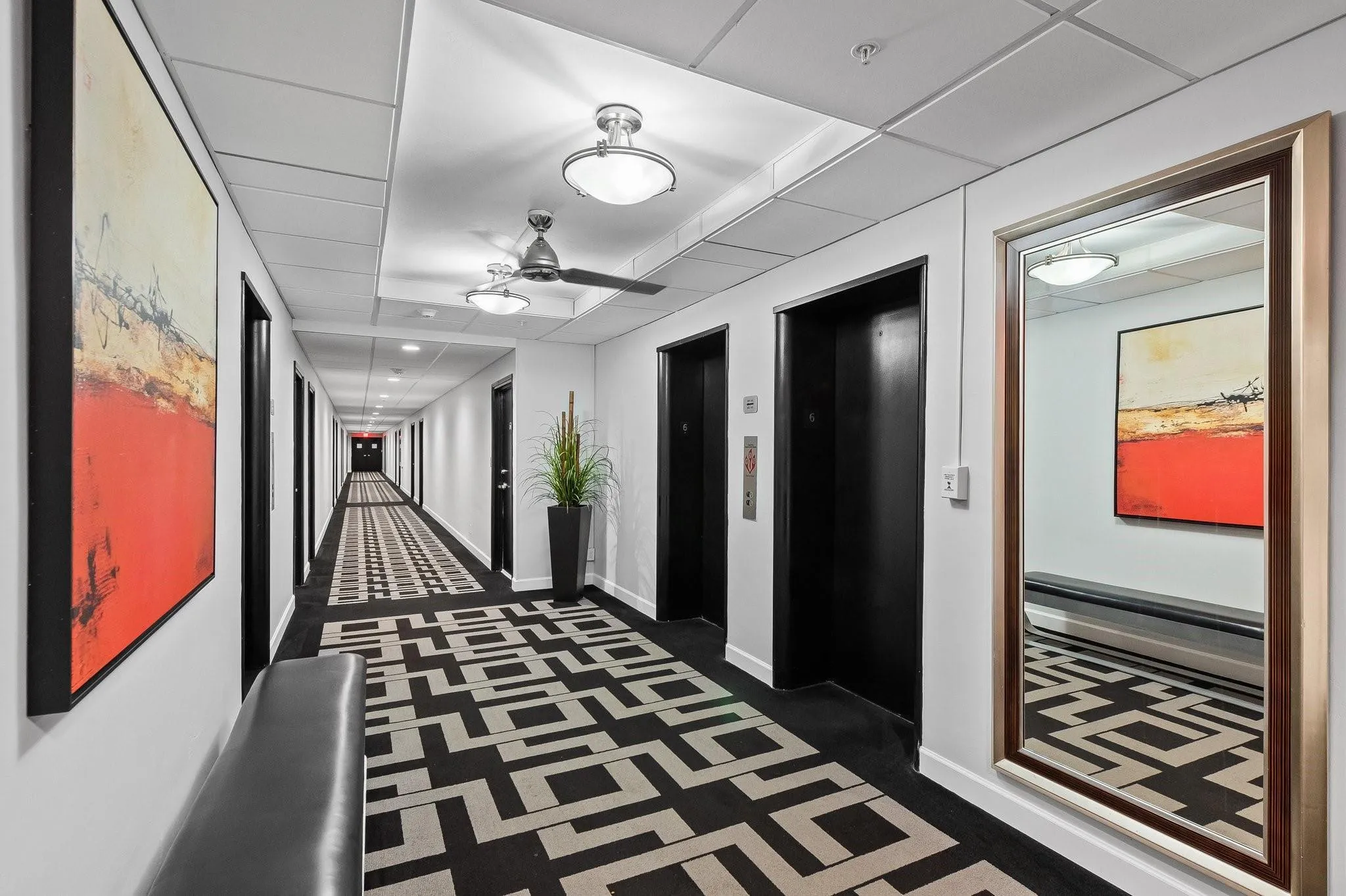 Designer hallways