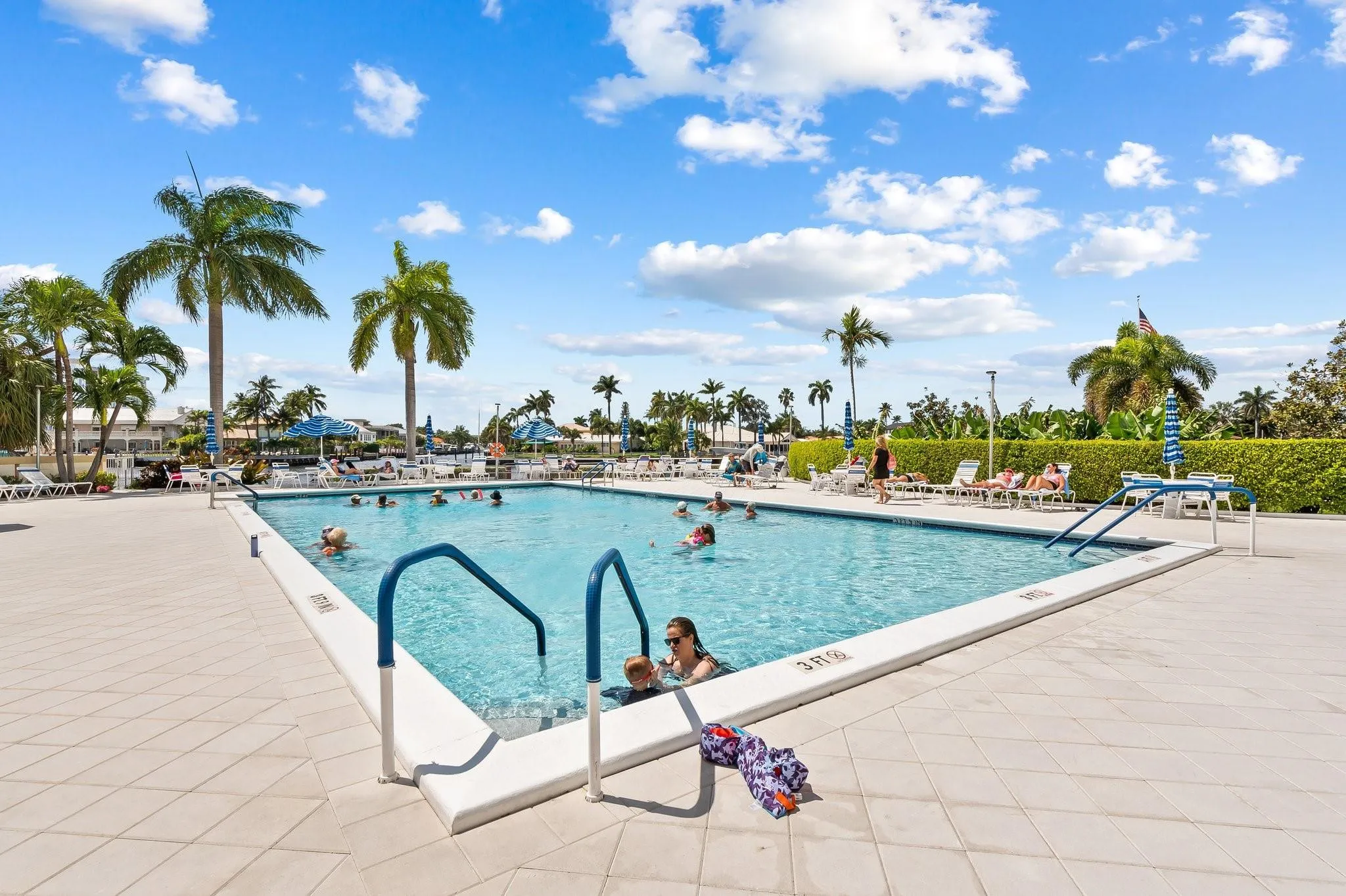 HUGE swimming pool