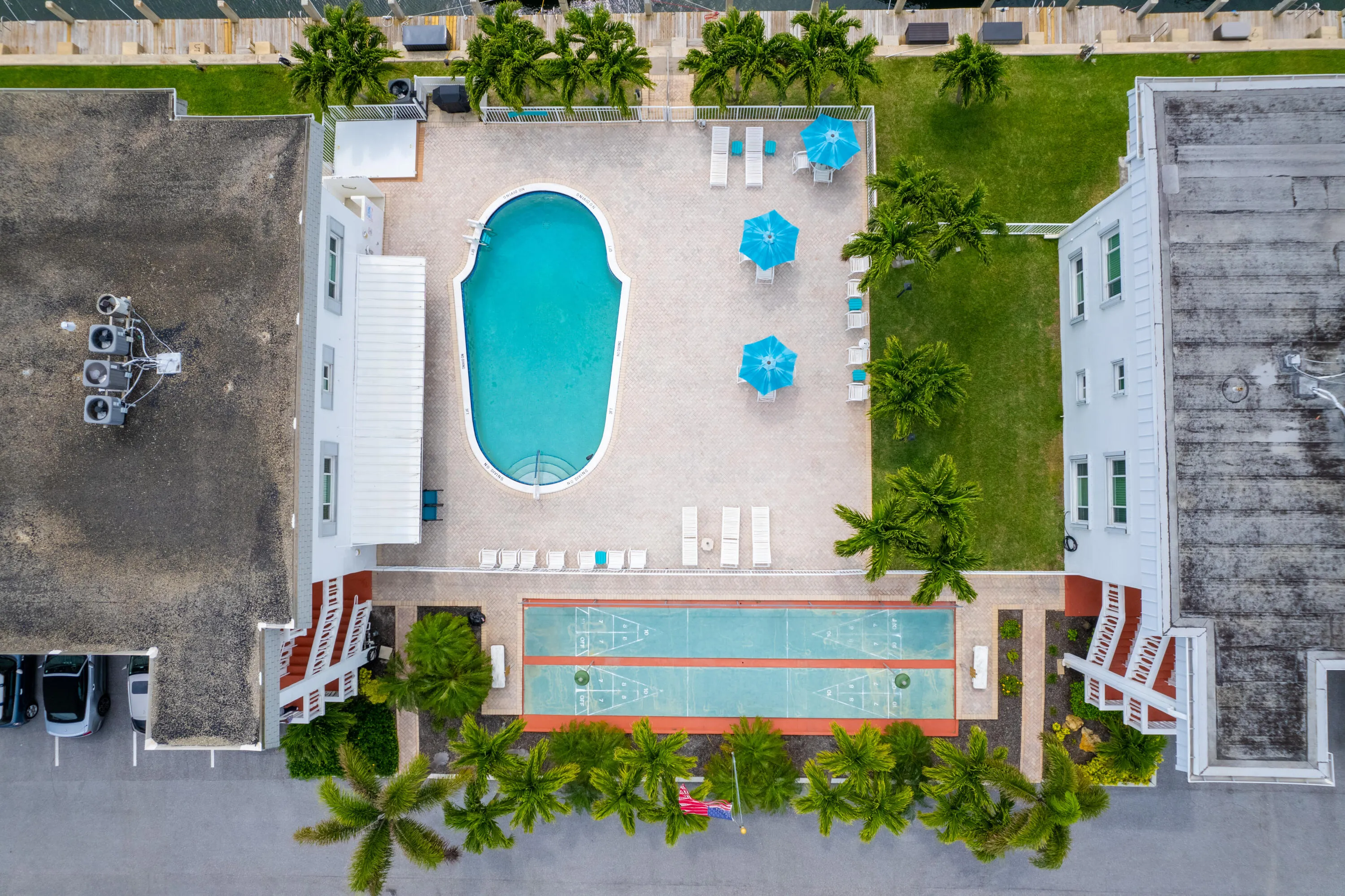 Aerial View of Pool