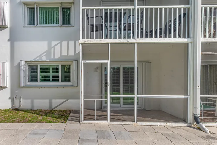 Back Building & Patio