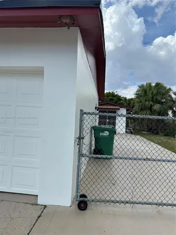 Side with shed