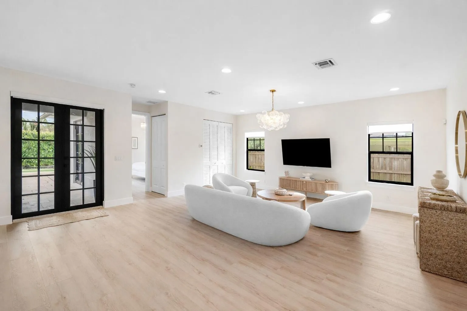 Spacious Living Room w/ RH Furniture