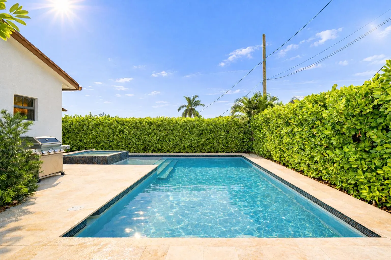 Pool & Grill Area