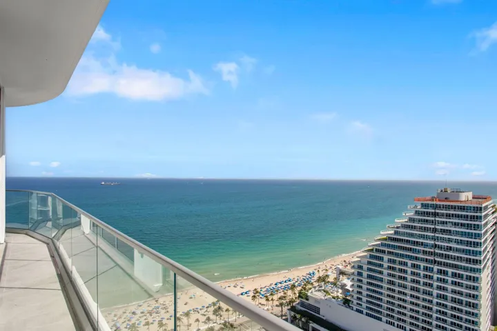 Side Balcony view off Living Area