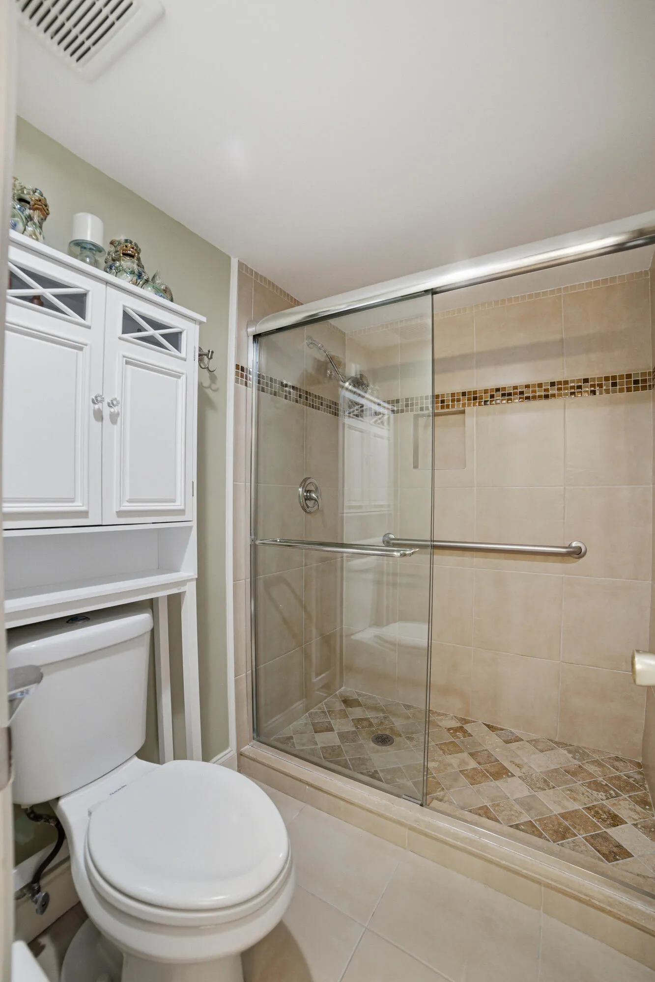 Renovated Bathroom with walk-in shower