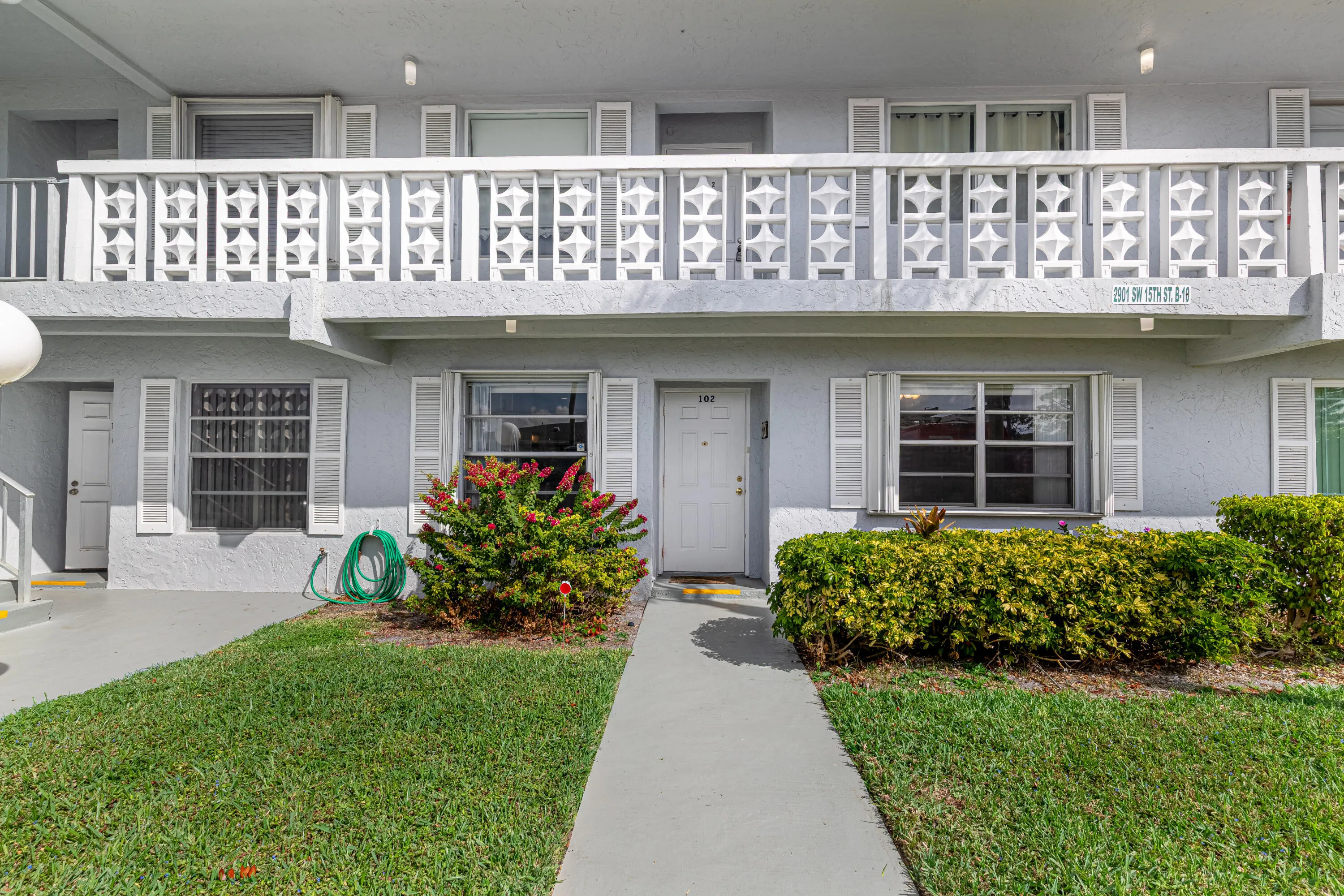 First Floor Condo with full Accordion Shutter protection